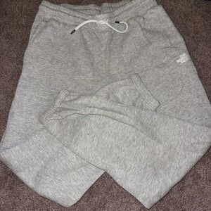 The North Face Light Gray Joggers